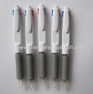 Plast flerfarvet pen