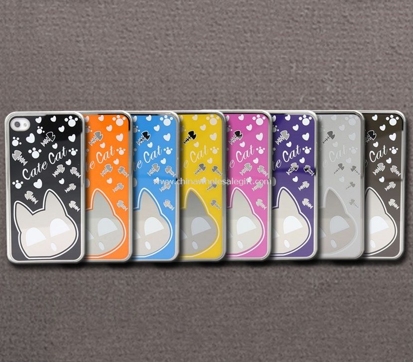Electroplating Cat IPhone 5 Case