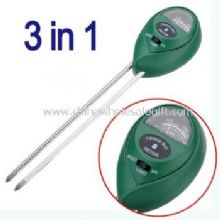 3-en-1 sol hydroponique humidité Light/PHTester compteur pour utilisation jardin images