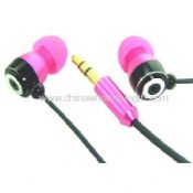 Colorful metal earphone images