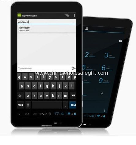 7 inch GPS Bluetooth 3G memanggil Tablet PC