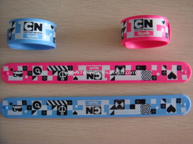 Color printing slap wristband