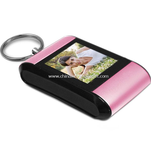 1,5 polegadas digital photo frame keychain