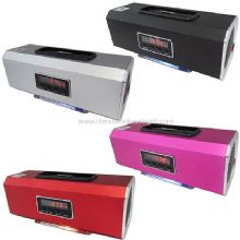 Portable speaker with TF/USB/I POD/I PHONE/LINE/MP3/FM/Screen images