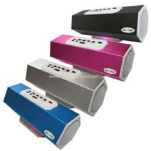 Portable speaker with TF/USB/LINE/MP3/FM/build in Li-ion battery images