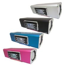 Portable speaker with TF/USB/LINE/MP3/WMA Dual decoder/FM/Screen images