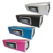 Haut-parleur portable avec décodeur/FM/écran double TF/USB/ligne/MP3/WMA images