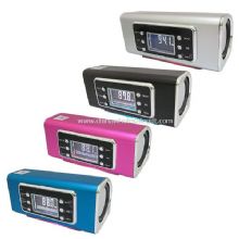 Portable speaker with TF/USB/LINEMP3/WMA Dual decoder/FM/Screen images