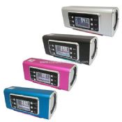 Portable speaker with TF/USB/LINEMP3/WMA Dual decoder/FM/Screen images