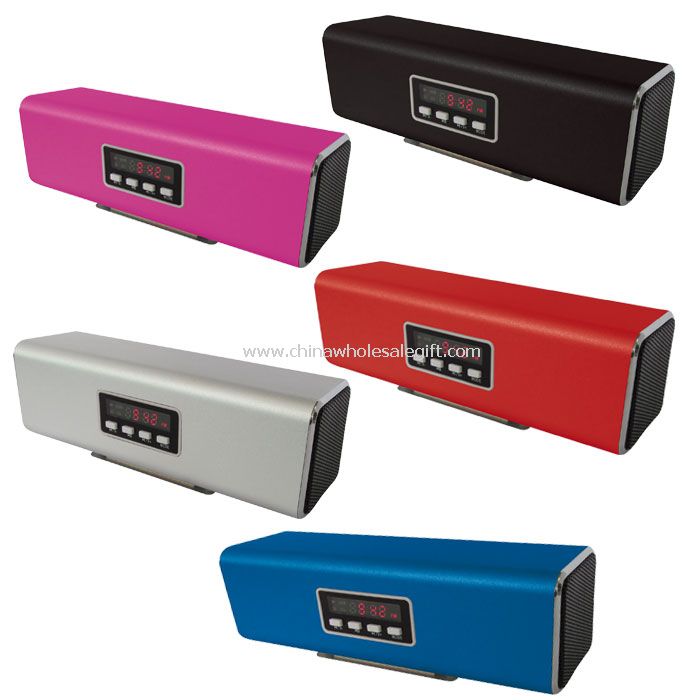Haut-parleur portable avec TF/USB/ligne/MP3/MP4/FM/ecran