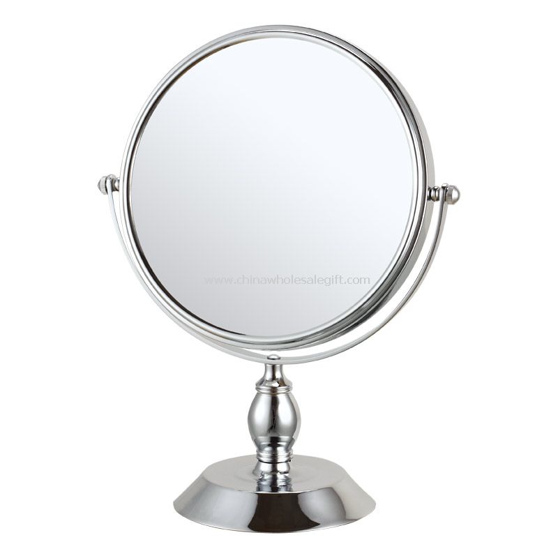 round table setting mirror