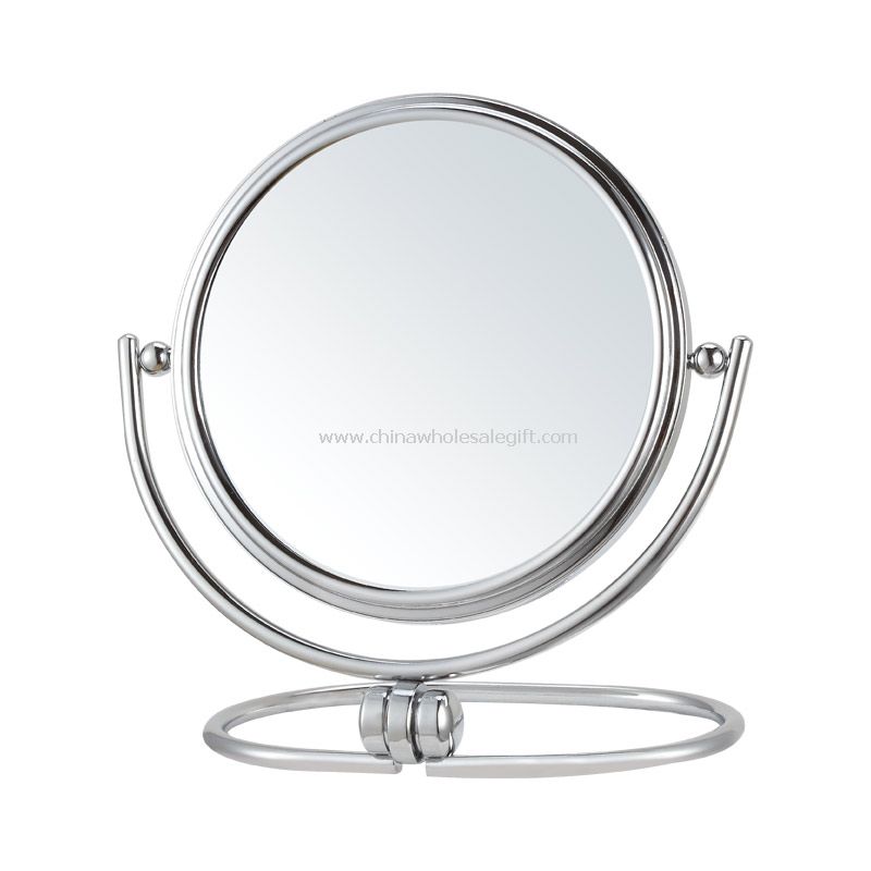 mesa redonda de espelho