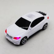 Altavoz mini coche con fm construido en TF / USB ranura images