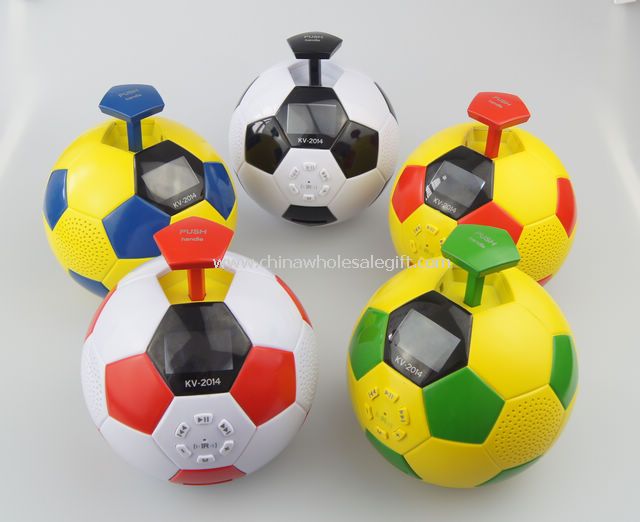 Fotbal tvaru miniaturní reproduktor