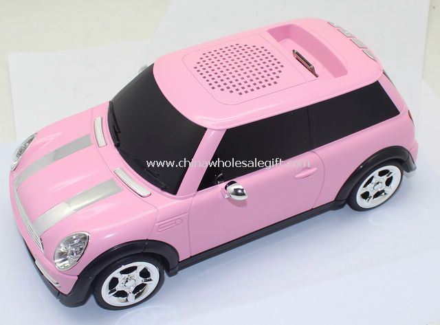 Mini Cooper Car speaker with FM Iphone dock