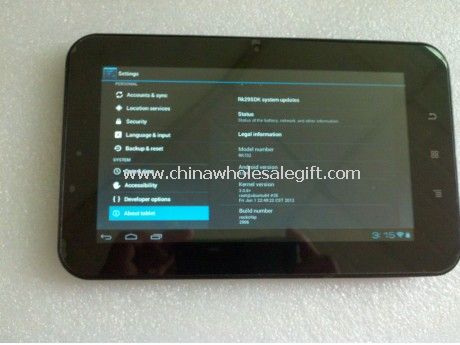 HDMI android tablet pc ile 7 inç RK2906