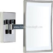 Dinding mount persegi cermin dengan led light images