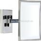 Wall mounted square mirror with led light small picture