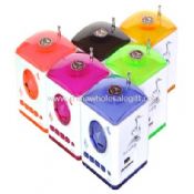 Plastic Mini Speaker support SD card/USB-Disk with 32GB images
