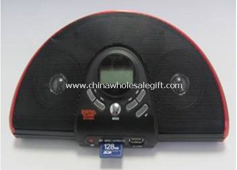 Disco di plastica Mini diffusori supporto MP3/cellulare/Computer/Ipod/TF Card/U