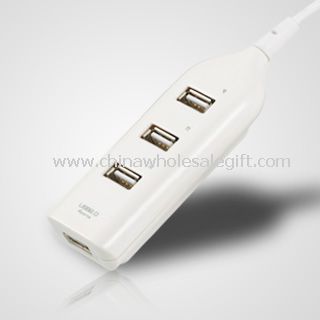 Mini USB 2,0 4 puertos Hub