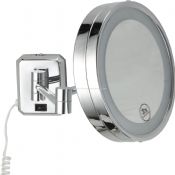 Wall mounted round mirror images