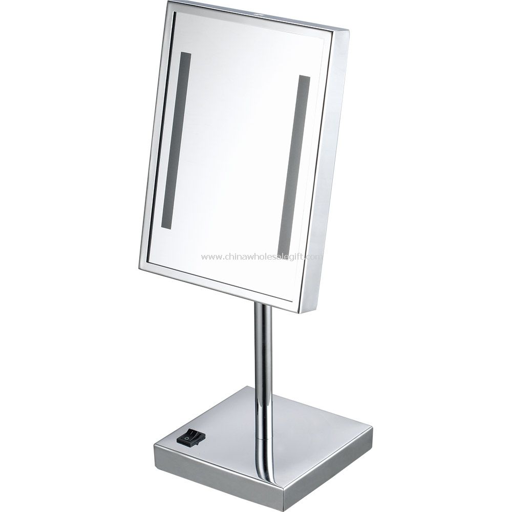 table setting mirror with led light