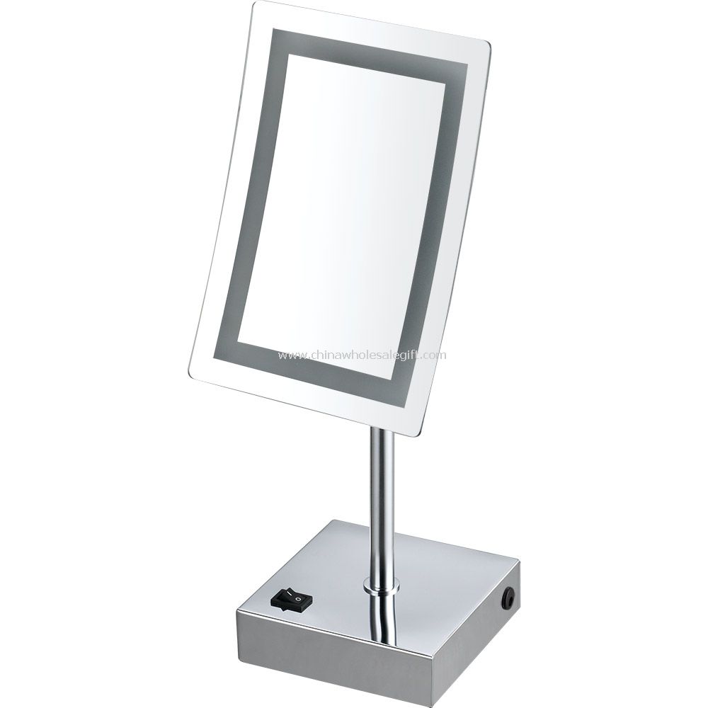 table setting mirror with led light