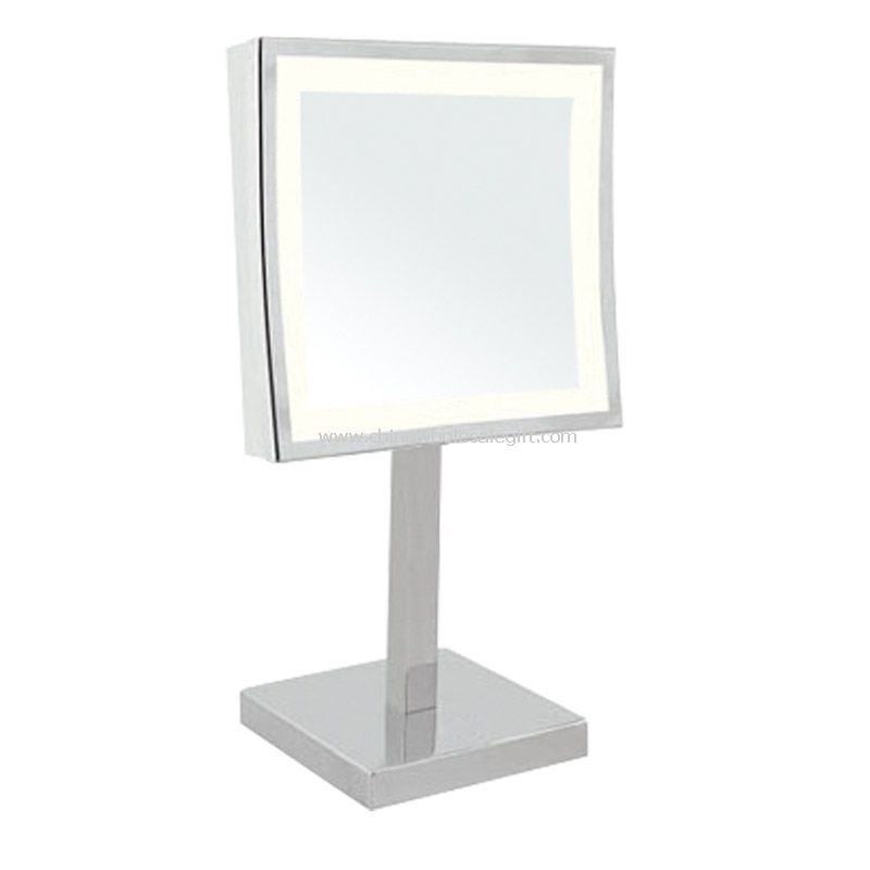 table setting mirror with led light