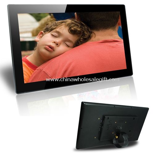 18.5inch black mirror Multi-Function digital photo frame