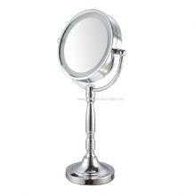 table mirror with led light,double side images