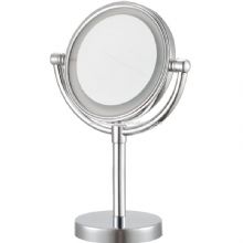 mesa redonda espejo con luz led images