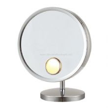 tabellinnstillingen runde speil med led lys images