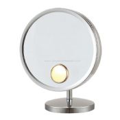 réglage de la table ronde miroir avec lumière led images