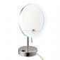 Acrylic table setting round mirror with led light small picture