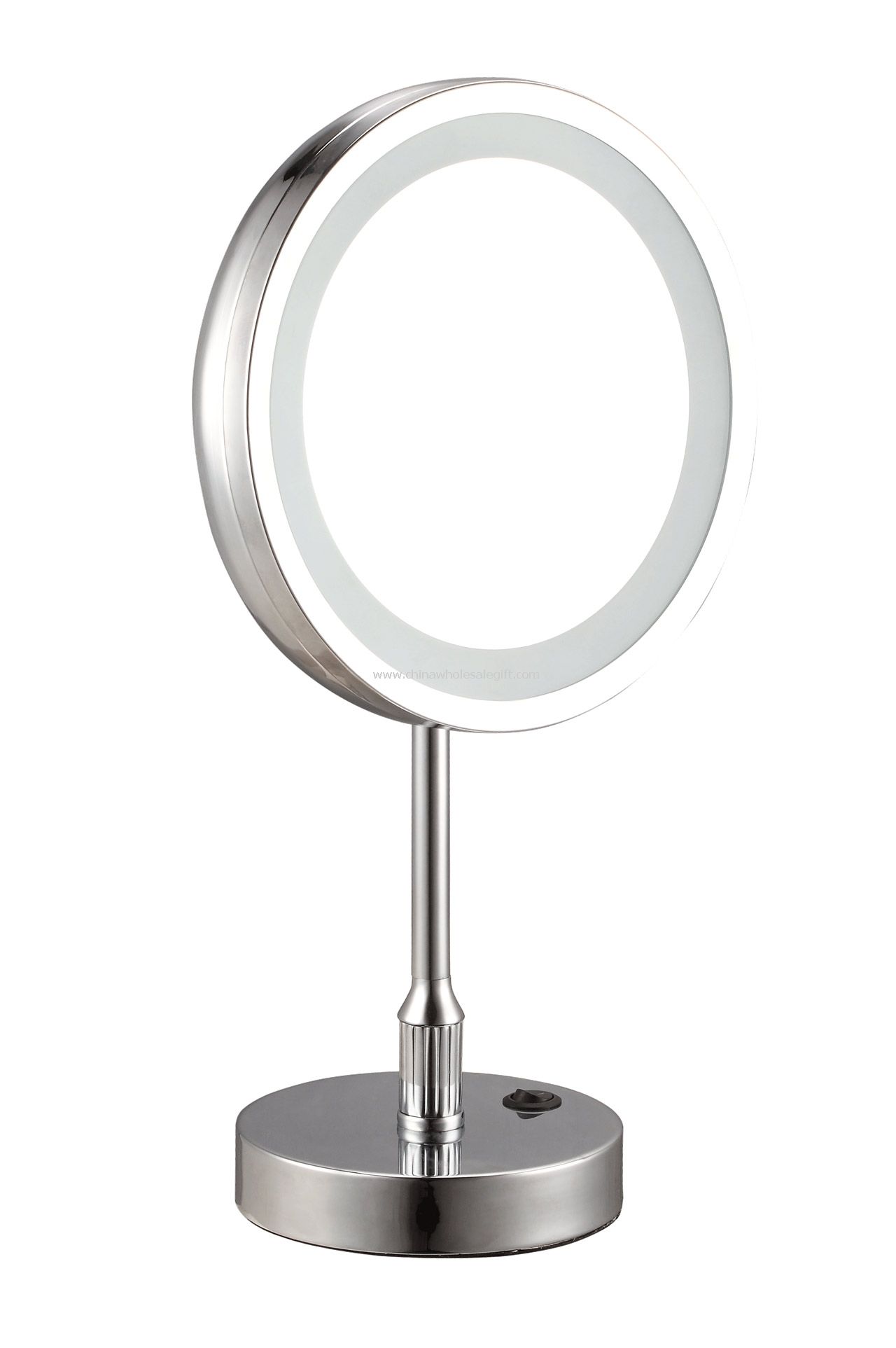 table mirror with led light