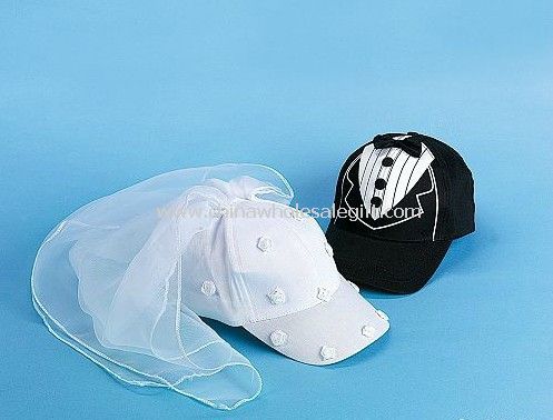 Bride and Groom baseball cap