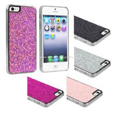 Bling Glitter Diamond Chrom Hard Case für iPhone 5 images