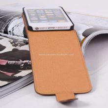 PU leather slim flip case for iphone5 images