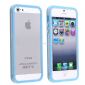 Clear TPU Silicone Bumper Case with metal buttons for iPhone5 small picture