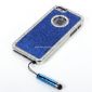 Brokat Bling kryształ diament chrom twardy Case pod kątem iPhone5 z rysikiem small picture