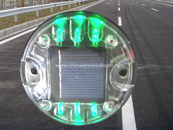 6ks super svítivost LED solární dopravní knoflíky