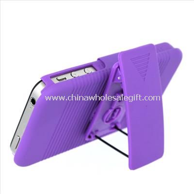 Funda de cinturón clip soporte caso para iphone4 4S