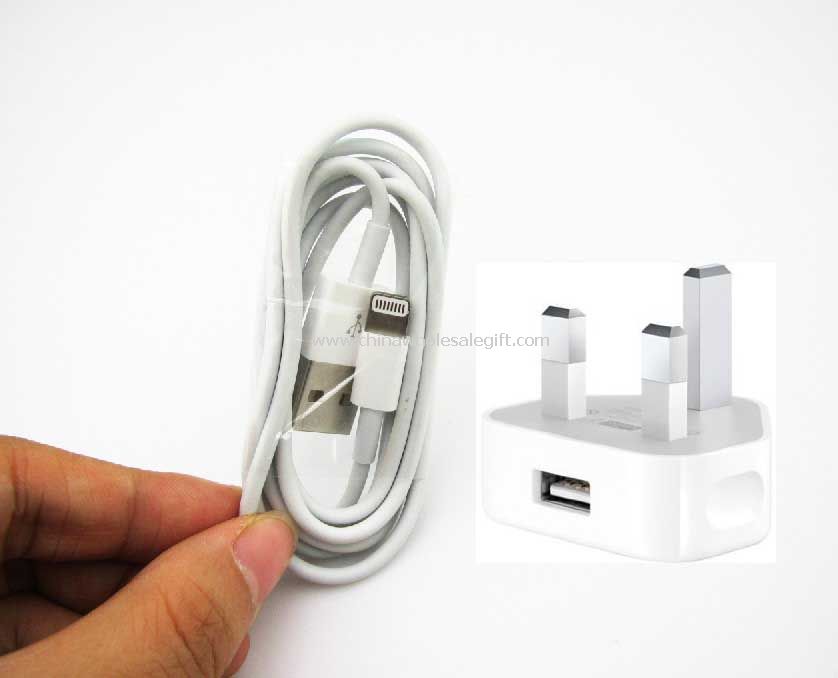 iPhone 5 petir kabel dengan adaptor USB