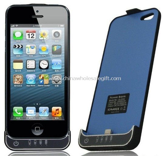 зовнішньої батареї випадку iPhone5 з 2200mah