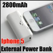 2800mAh خارجی باتری قدرت بانک برای iphone5 images