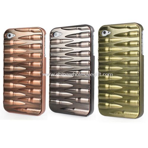 Fashion 3D Bullet Model Back Case Cover For Apple iPhone 4 4G 4S