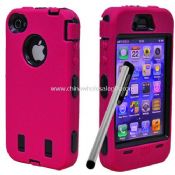 Rugged Rubber Matte Hard Case Cover For iPhone4 4S images