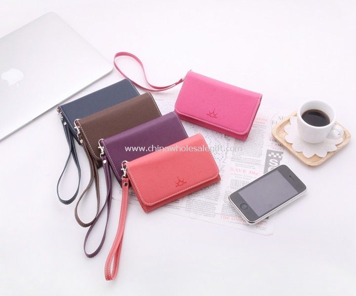 Smart Pouch Ardium Cute Wallet Case for iPhone4
