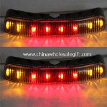 8 LED inalámbrico casco conducido freno y luz images